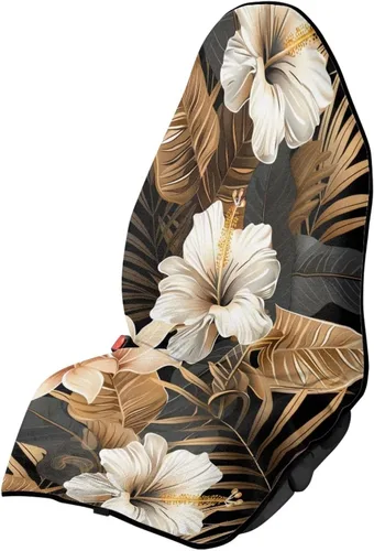 Miniatura 30 de Fundas de Asiento de Coche con Diseño de Sudadera de Girasol y Bandera Estadounidense para Coche, Camión, SUVs, Protector de Asiento Impermeable