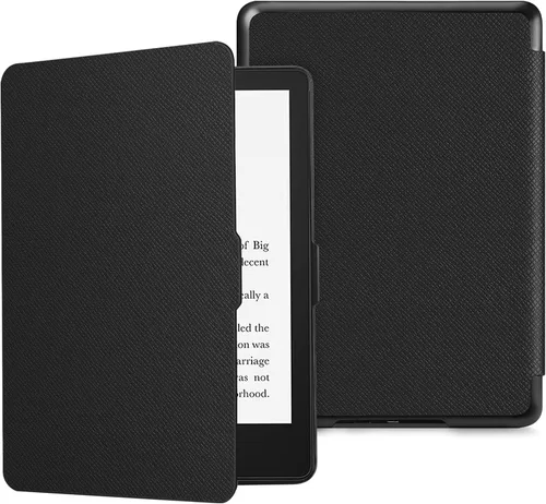 Fintie Slimshell - Funda para Kindle Paperwhite 6.8 pulgadas (11ª generación-2021) y Kindle Paperwhite Signature Edition, liviana, de piel sintética