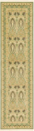Miniatura 17 de Unique Loom Edinburgh Collection - Alfombra rectangular (2 pies x 3 pies 1 pulgada, rectangular, azul marino/bronceado)