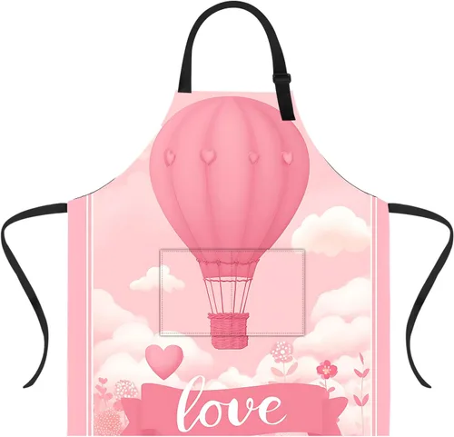 Miniatura 15 de Delantal divertido con 2 bolsillos para hombres y mujeres, barbacoa, parrilla, delantales con babero ajustable, regalos, cocina, cocina de la cocina