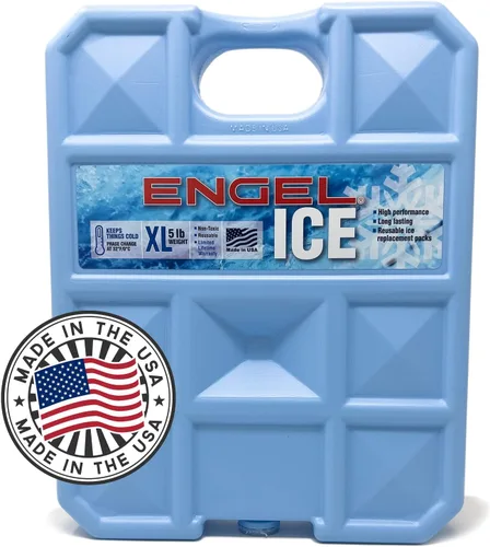 Miniatura 3 de Engel Paquetes de refrigerador de 32 °F y congelador de 5 °F - Fabricado en los Estados Unidos - Paquetes de hielo para navegación, pesca