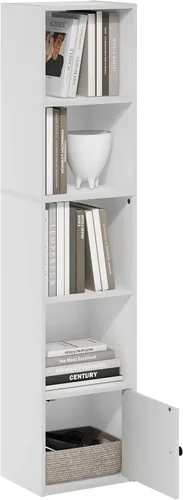 Miniatura 64 de Furinno - Estantería abierta reversible de 5 cubos, color blanco y rosado, 11069WH/PI Blanco/Rosa