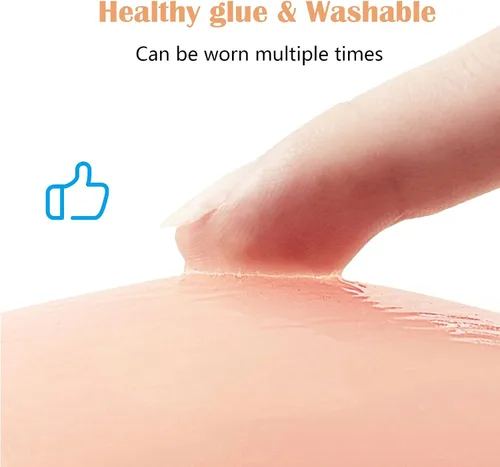 Miniatura 3 de Sujetador adhesivo sin pezones brasier adhesivo de silicona para levantamiento de senos para pezones brasier adhesivo para copa CDE