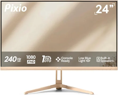 Miniatura 11 de Pixio PX246 Wave Beige 24 pulgadas 120Hz Frecuencia de Actualización Resolución FHD 1080p Panel IPS 4ms GTG Tiempo de Respuesta Monitor