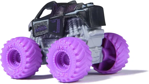 Miniatura 8 de Monster Jam Marvel - Juego de 3 mini camiones con Black Panther, Capitán América, Iron Man, escala 1:87, robusto y con detalles geniales