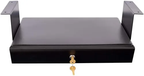 Miniatura 4 de Stand Up Desk Store cajón deslizante para colocar debajo del escritorio, espacio de almacenamiento y organización para escritorios de pie