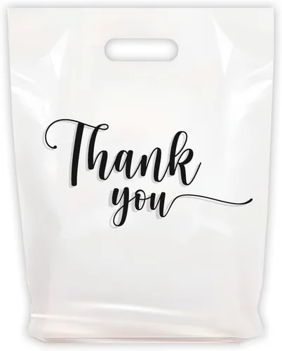 Miniatura 17 de BOLSAS DE ALMACENAMIENTO PARA TIENDA DE MERCANCÍAS "GRACIAS", diferentes tamaños 12 x 15 cm, 15 x 20 cm, 20 x 30 cm de 1,25 mm. Paquetes de Negro