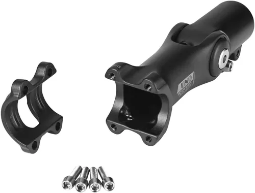 Miniatura 5 de BESNIN Vástago de bicicleta ajustable de 0 a 120 grados para vástago de 1.252 in 3.543 in/4.331 in, vástago ajustable de MTB para bicicleta