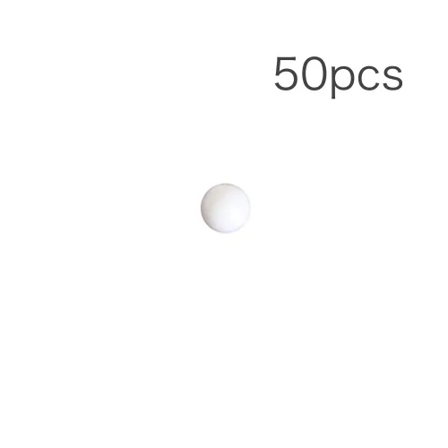 Miniatura 2 de 3/8'' (0.375 in) 50pcs Delrin Polioximetileno (POM) Bolas de rodamiento de plástico sólido