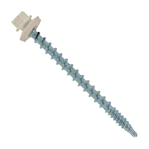 Miniatura 37 de Fasteners Plus ST Fastening Kwikseal Woodbinder Tornillos de Metal a Madera #10 X 1 Burgundy con Arandela de Goma EPDM, 250 Unidades - Diseñados