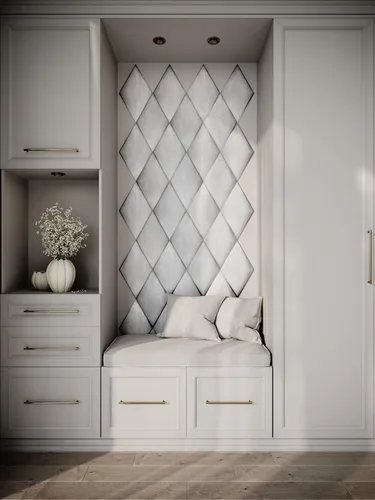 Miniatura 2 de Paneles de arte acústicos decorativos de terciopelo suave para pared, azulejos absorbentes e insonorizantes ecoamortiguadores, tablones suaves Blanco