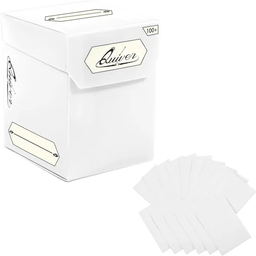 Miniatura 17 de Quiver Time Más de 100 bloques de cartas coleccionables estándar para MTG Deck y otras tarjetas TCG, juego de 5 cajas de cartas Commander con 2 rojo