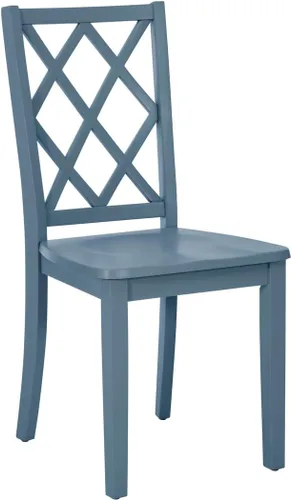 Miniatura 5 de Powell Silla auxiliar de comedor Conolly Blue Graphite