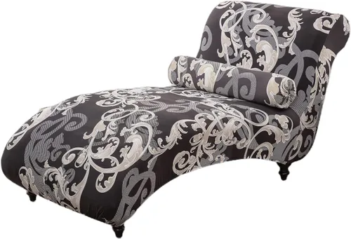 Miniatura 46 de Funda para tumbona sin brazos, funda elástica estampada para sofá reclinable, fundas elásticas para tumbonas para sala de estar, dormitorio, 13