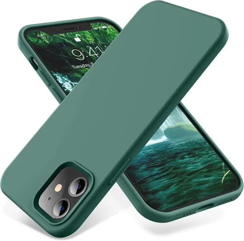 Miniatura 136 de OTOFLY Funda para iPhone 11, funda para teléfono 11, delgada, a prueba de golpes, antihuellas, forro de microfibra antiarañazos, funda protectora