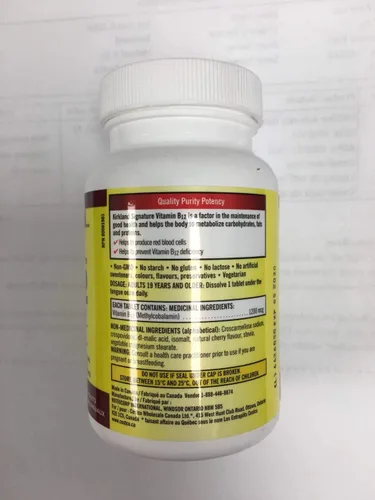 Miniatura 2 de Kirkland Signature Vitamina B12, 1200mcg, 360 tabletas