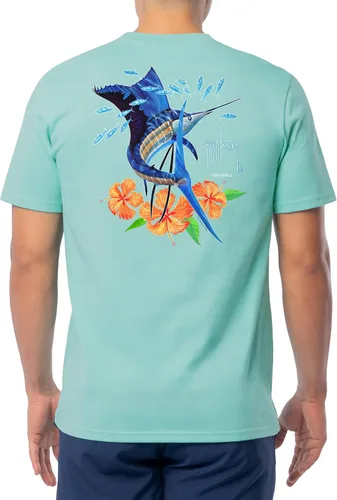 Miniatura 195 de Guy Harvey Camiseta de manga corta Threadcycled para hombre