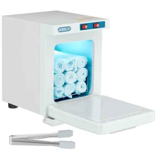 Miniatura 14 de Calentador de toallas calientes para salón de belleza, baño, gabinete de toallas calientes 2 en 1, personal, 8L de capacidad pequeña, calentadores
