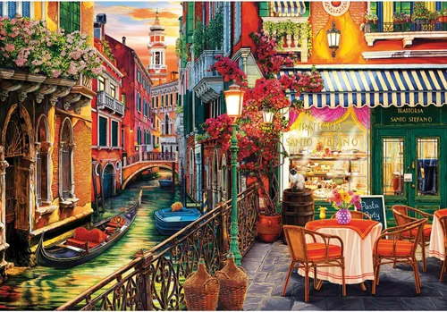 Miniatura 8 de Anatolian Puzzle - Canal de Colmar, Rompecabezas de 2000 piezas, #3953