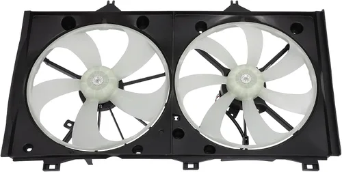 Miniatura 9 de Ventilador de refrigeración eléctrico automotriz 2007-2011 para Camry 2.4L AZHZ 328270 lado del pasajero/LH RH Ventilador delgado universal Push