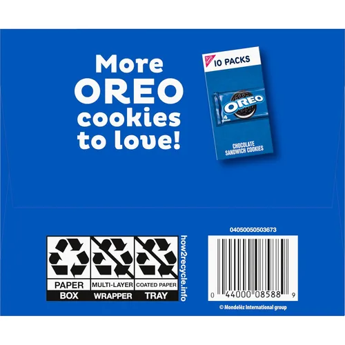 Miniatura 18 de OREO Lovers Cookies and Cakesters Soft Snack Cakes Paquete variado