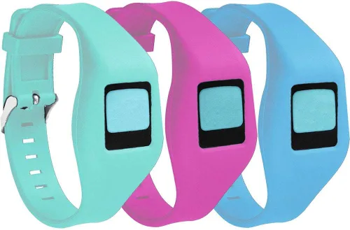 Miniatura 9 de QGHXO Pulsera de hebilla para Fitbit Zip, correa de silicona de repuesto con cierre de reloj cromado y hebilla de cierre para Fitbit Zip