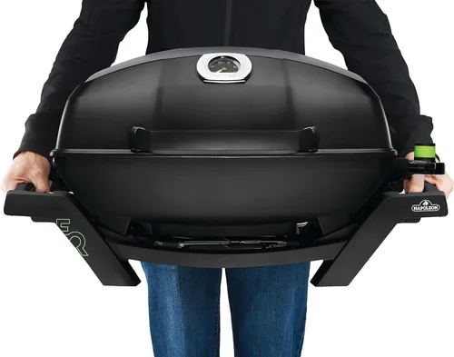 Miniatura 2 de Napoleon TravelQ PRO285E - Parrilla eléctrica portátil, color negro, portón trasero, campamento y espacios pequeños al aire libre TravelQ PRO285E