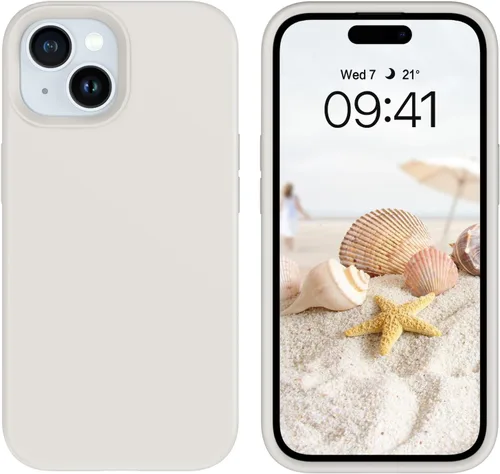 Miniatura 86 de GUAGUA Funda compatible con iPhone 17 Pro Max de 6.9 pulgadas, silicona líquida, goma de gel suave, delgada, forro de microfibra delgada