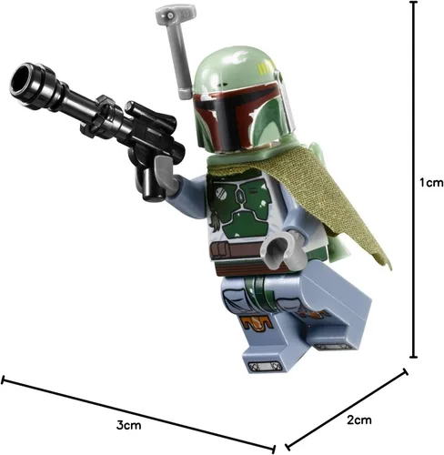 Miniatura 2 de Lego Star Wars Boba Fett Minifigura 9496