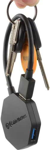 Miniatura 6 de Cable Matters Hub USB Ultra Mini de 4 puertos (concentrador USB 3.0, base USB3)