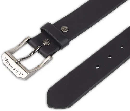Miniatura 4 de Levi's mens Black Leather Belt - Casual Design for Jeans Or Everyday Wear