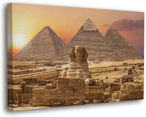 Miniatura 10 de SpiritualHands Lienzo decorativo para pared, diseño de lugares famosos del patrimonio mundial, carteles enmarcados escénicos, paisajes modernos, 03