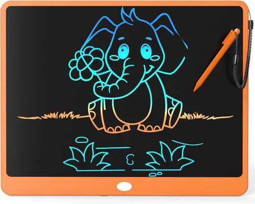 Miniatura 7 de Tableta de escritura LCD de 10 pulgadas, juguetes para niños y niñas de 3, 4, 5, 6, 7, 8, 9, 10 años, tableta de dibujo de garabatos colorida