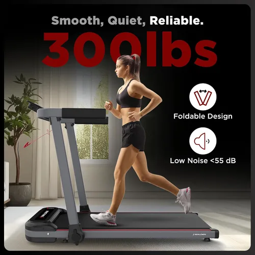 Miniatura 4 de Cinta de correr eléctrica plegable con asidero Cintas de correr plegables - Cinta de correr plegable para correr con pantalla LCD - 6.2mp/h