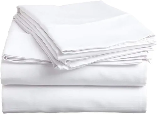 Miniatura 13 de Juego de sábanas bajeras de 4 piezas de 33 x 75 pulgadas, 100 % algodón, perfecto para cama de matrimonio estrecho, cama de campamento, cuna de Lino
