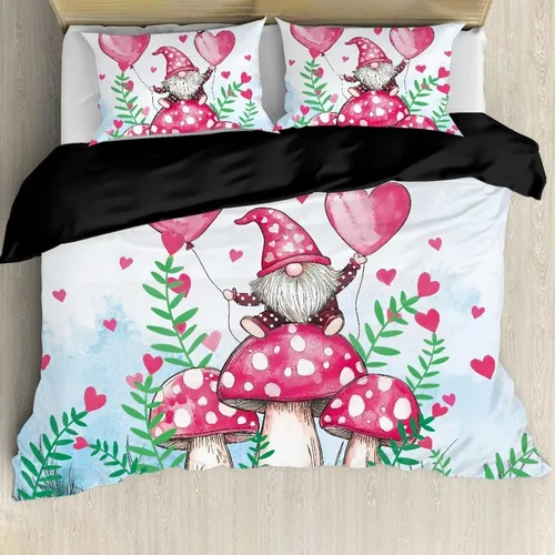 Miniatura 31 de BIGCARJOB Juego de funda de edredón para niños, tamaño individual, con estampado de rubí, fútbol americano, para niños, adolescentes, juego de funda