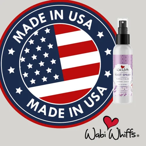 Miniatura 7 de Wabi Whiffs Sprays Toot para habitaciones y baños (campos morados)