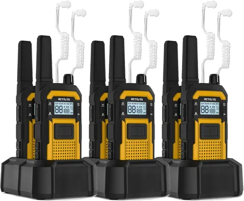 Miniatura 25 de Retevis RB48 - Radio de 2 vías de largo alcance, Walkie Talkies a prueba de agua IP67 para adultos, a prueba de caídas, 2000mAh, Radios de dos vías