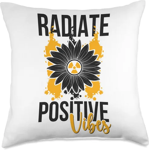Miniatura 4 de Radiology Tech Week For Rad Technologist Positive Vibes Rad Tech Radiology Technologist - Almohada de 16 x 16 pulgadas, multicolor