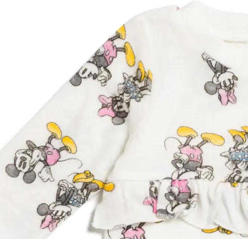 Miniatura 4 de Disney Mickey Mouse Minnie Mouse - Overol para bebé y niña con broche para dormir y jugar recién nacido a bebé