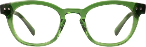 Miniatura 15 de eyebobs - Waylaid Gafas de lectura tradicionales y azules de primera calidad Marco redondo para caras promedio