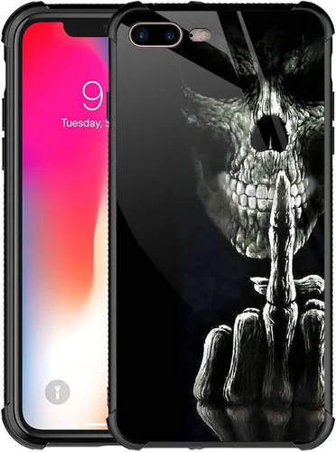Miniatura 20 de Funda compatible con iPhone 7/8, diseño de bandera estadounidense con diseño de tiro con arco al aire libre, a prueba de golpes, antiarañazos