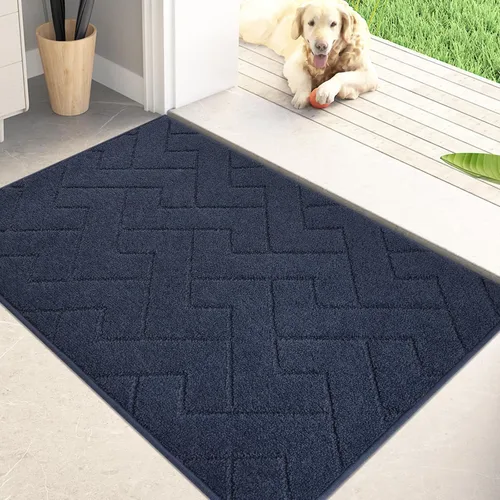 Miniatura 9 de PURRUGS Alfombra de fácil cuidado de 6 x 9 pies, antideslizante, lavable a máquina, tapete para puerta de perro, resistente a las manchas