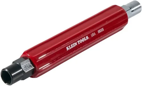 Miniatura 2 de Klein Tools 68005 Llave inglesa de alto impacto con enchufes hexagonales de 7/16 pulgadas y 3/8 pulgadas para telecomunicaciones (paquete de 2)