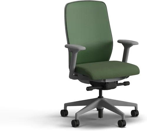 Miniatura 42 de HON Nucleus - Silla de trabajo con control avanzado de inclinación sincronizada, silla de oficina con soporte lumbar, brazos ajustables en altura
