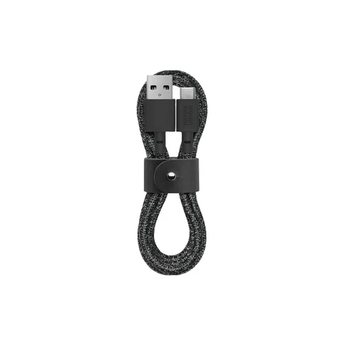 Miniatura 9 de Cable Native Union Belt USB-C a USB-A - Cable de carga ultrarresistente de 4 pies con correa de cuero compatible con iPhone 16, Samsung Galaxy Z