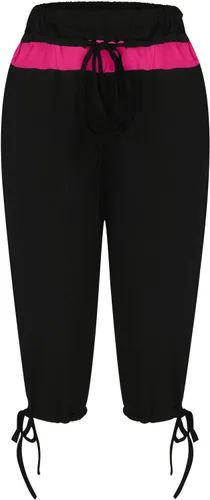 Miniatura 53 de Pantalones capri para mujer, estilo casual, de verano, elásticos, de cintura alta, pantalones de yoga, ajuste atlético, pantalones deportivos