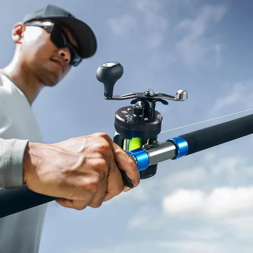 Miniatura 7 de Piscifun Chaos Pro - Carrete de pesca redondo de cebo con cuerpo de aluminio mecanizado CNC, carrete redondo para bagre con un arrastre máximo
