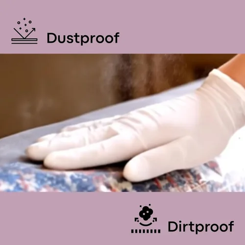 Miniatura 5 de Wowfit Bolsa de almacenamiento grande de plástico para alfombras con cierre de cremallera, resistente para alfombras de hasta 6 x 9 pies, perfecta