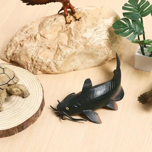 Miniatura 7 de Kisangel Modelo artificial realista figura niños peces juguete modelo cognitivo